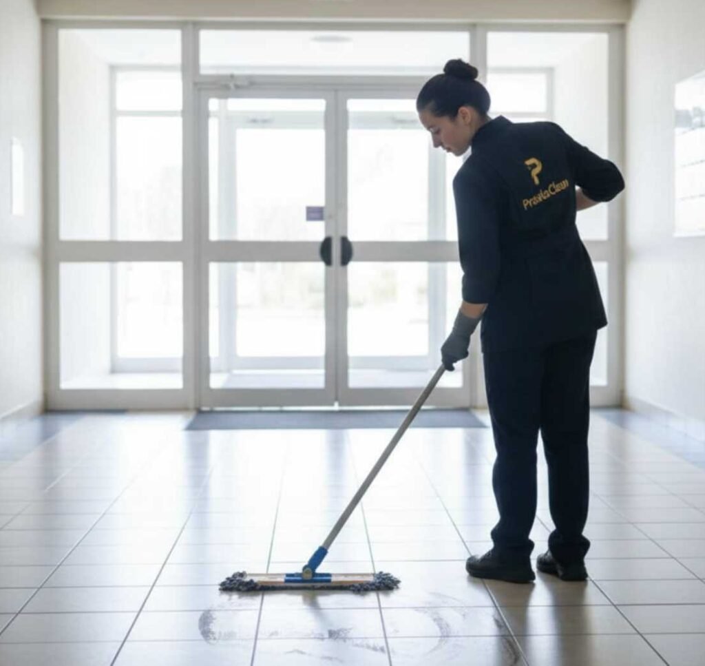 gemini 2.5 flash image ultra realistic horizontal banner 16 9 of a cleaning professional working in a c 0 (1)